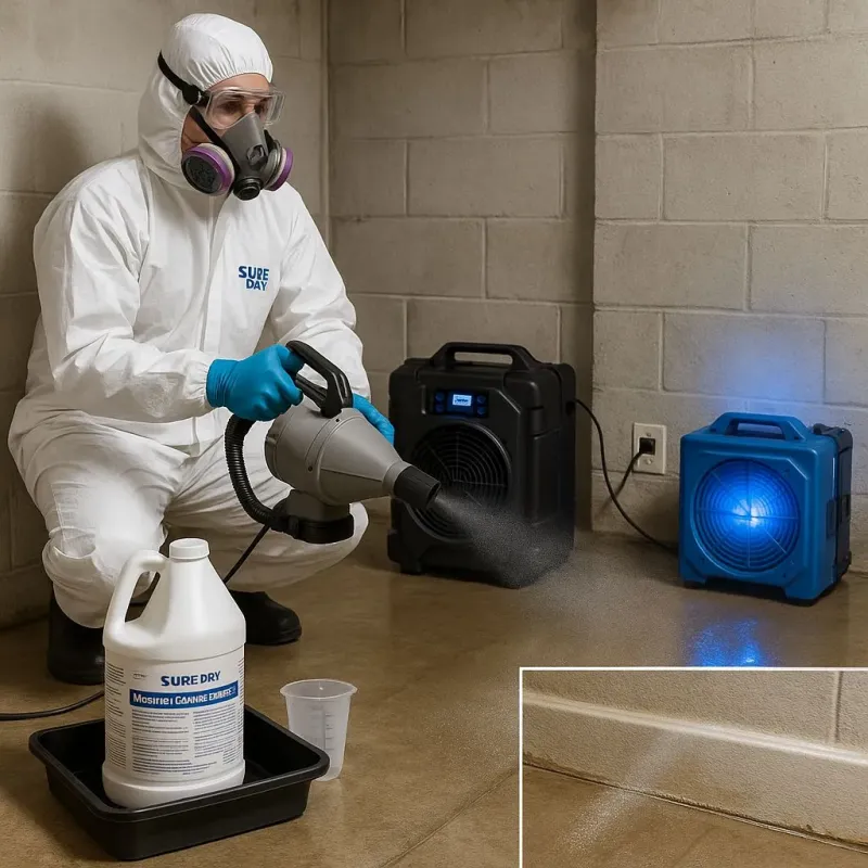 Sanitization and Odor Removal process in Williamsville, NY