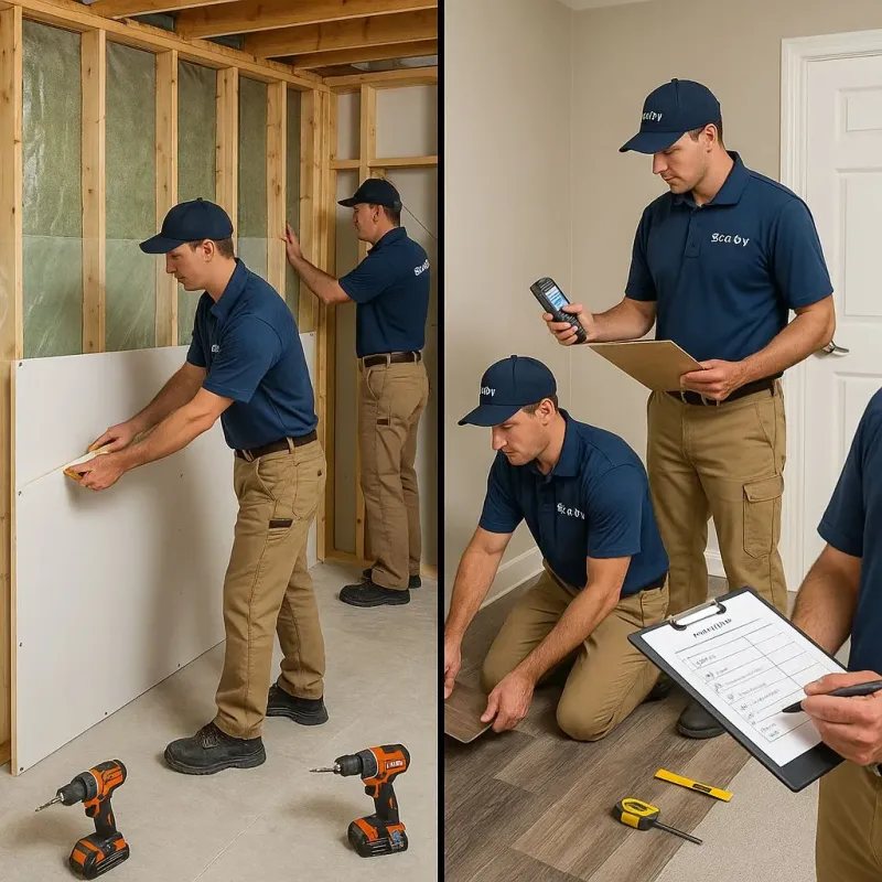 Repairs and Reconstruction process in Williamsville, NY